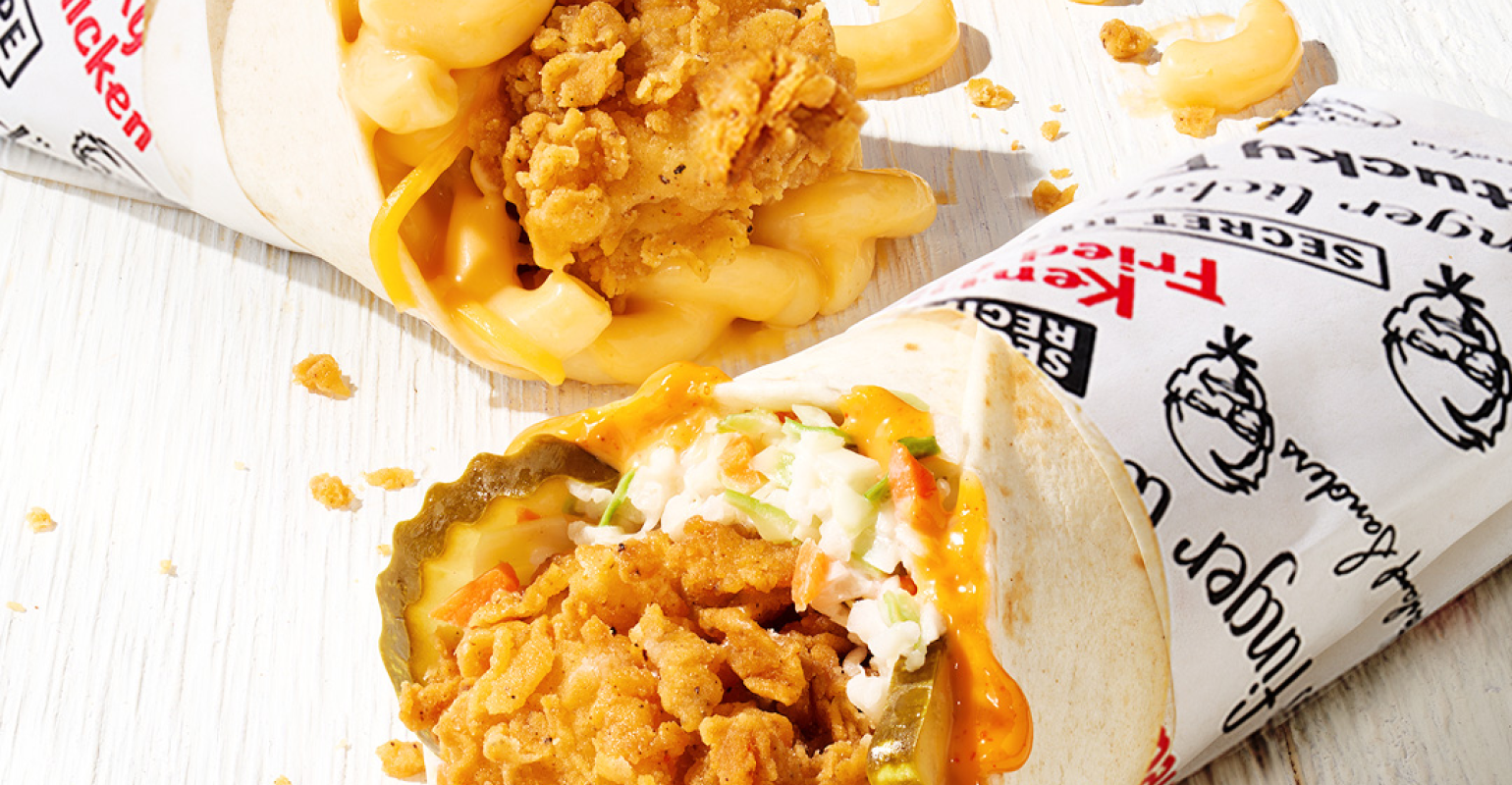 KFC is bringing back fanfavorite wraps in new formats Nation's